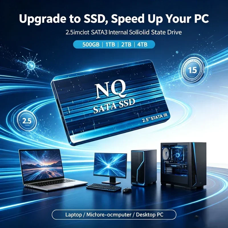 NQ 2.5 Inch SATA III SSD 500GB - огляд і ціна Ssd 500Gb
