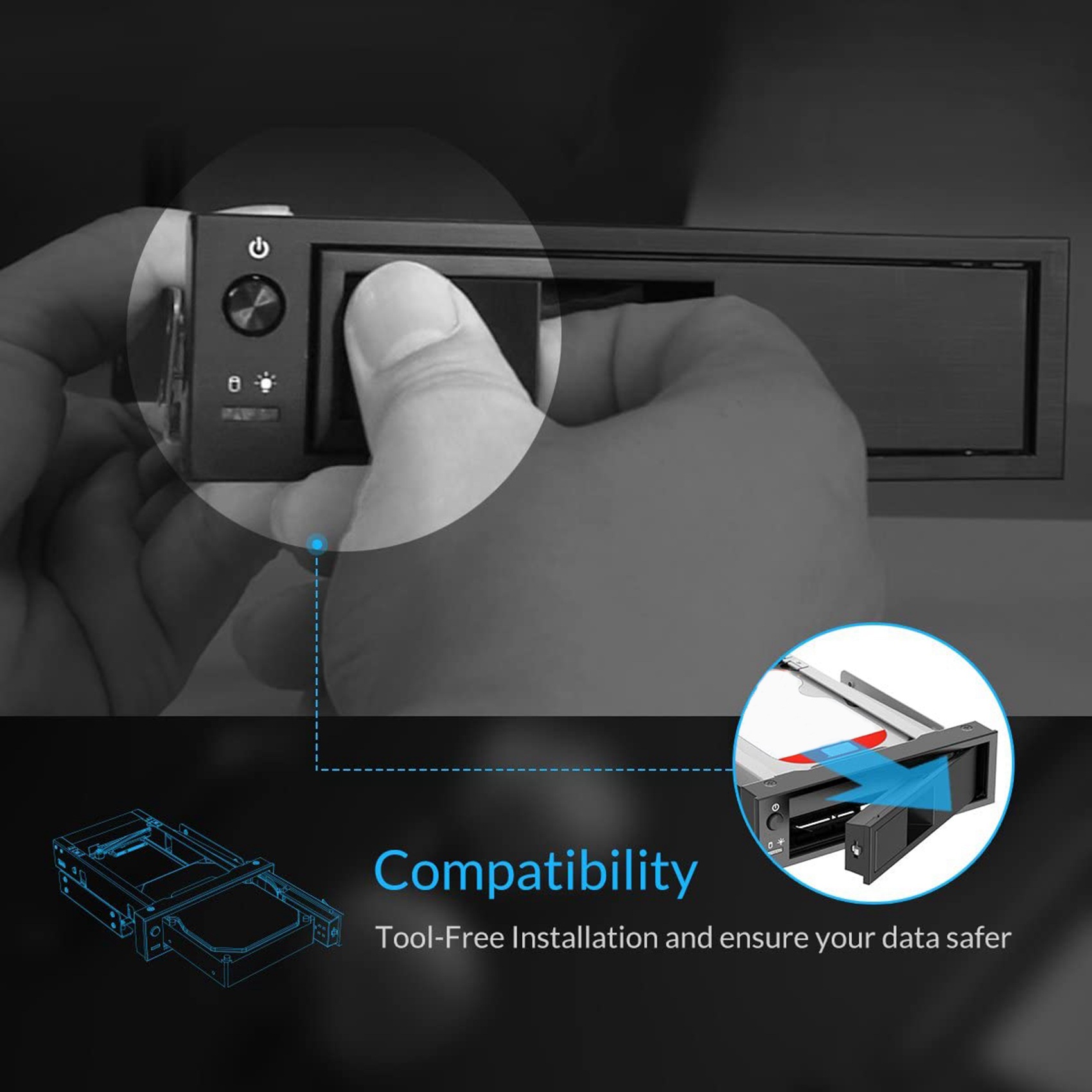 【DT56】1106SS 5.25 Trayless Hot - огляд і ціна Sata Ssd