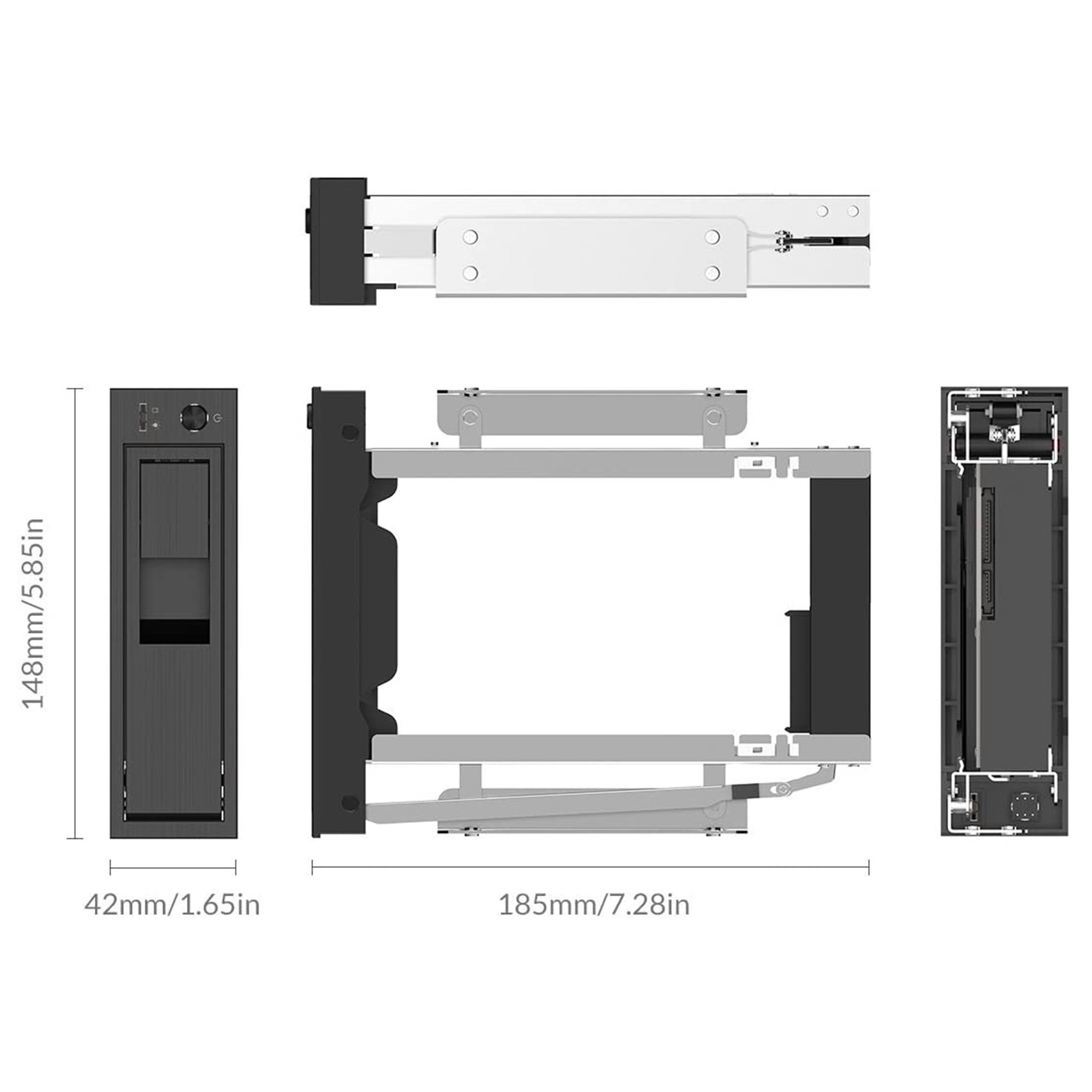 【DT56】1106SS 5.25 Trayless Hot - огляд і ціна Sata Ssd