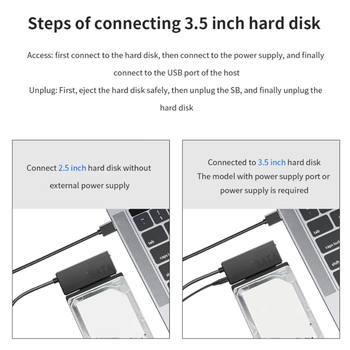 SWXF SATA to USB 3.0 Adapter C - огляд і ціна External Ssd