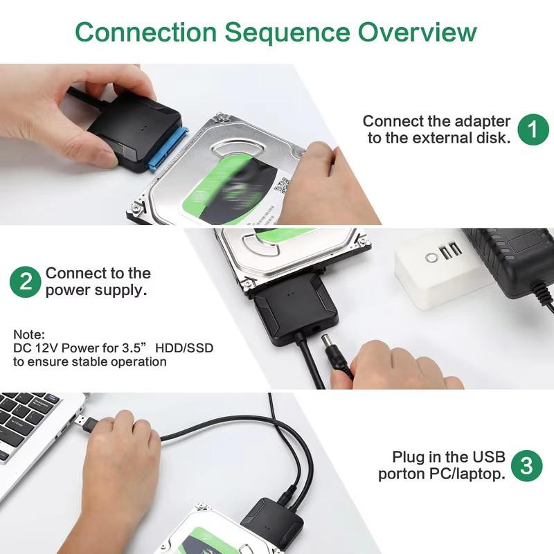 USB 3.0 To Sata 3 Adapter Conv - огляд і ціна Samsung Ssd