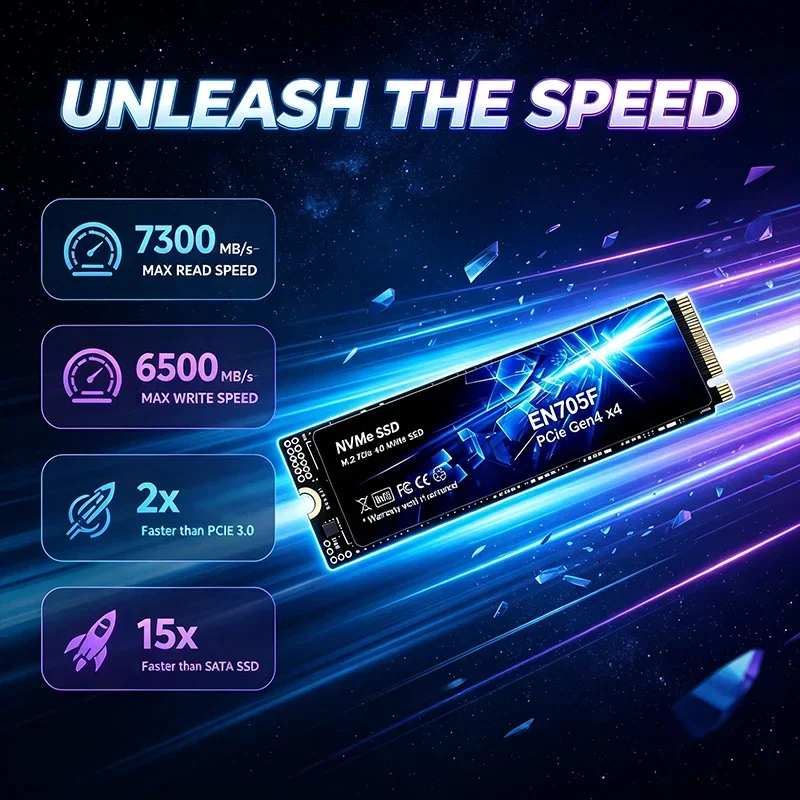 2026 EN705F M.2 NVMe PCIe Gen4 - огляд і ціна Ssd 500Gb