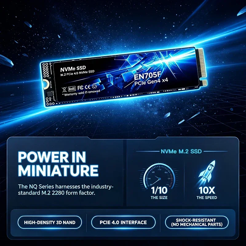 2026 EN705F M.2 NVMe PCIe Gen4 - огляд і ціна Ssd 500Gb