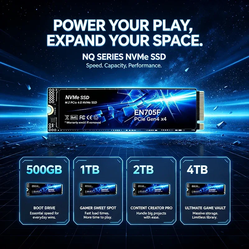 2026 EN705F M.2 NVMe PCIe Gen4 - огляд і ціна Ssd 500Gb