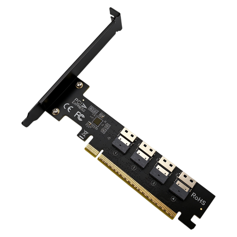 NEW 4 Port SFF-8654 4i SlimSAS - огляд і ціна Memory Card Ssd
