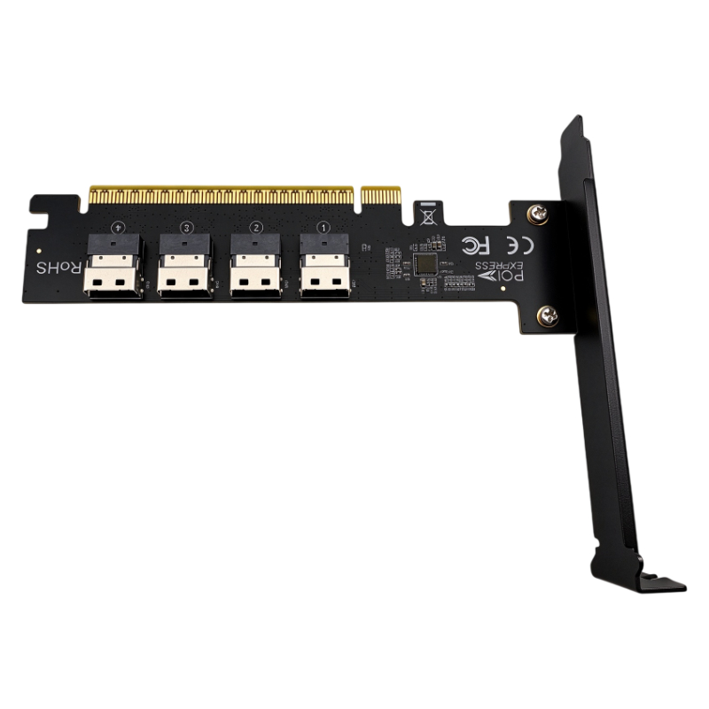 NEW 4 Port SFF-8654 4i SlimSAS - огляд і ціна Memory Card Ssd
