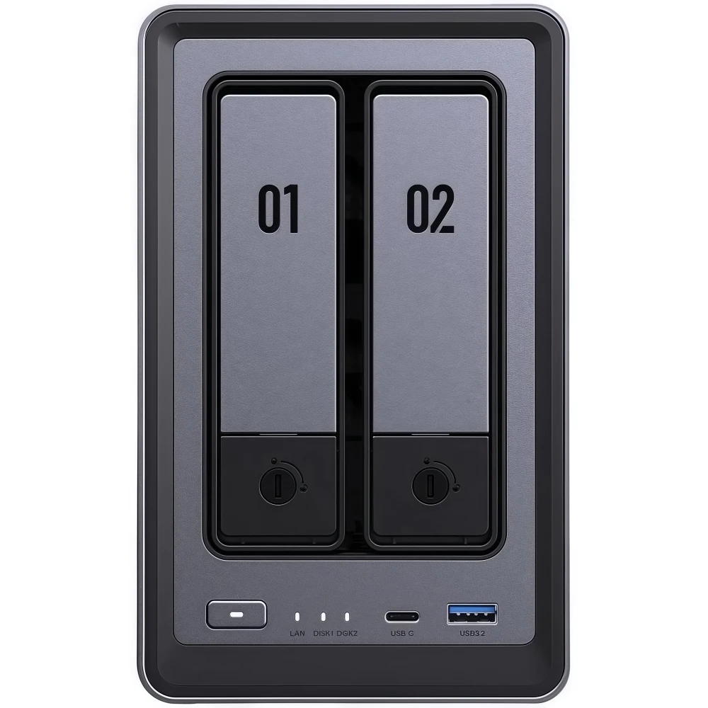 DXP2800 Intel N100 Quad Core 8 - огляд і ціна Sata Ssd
