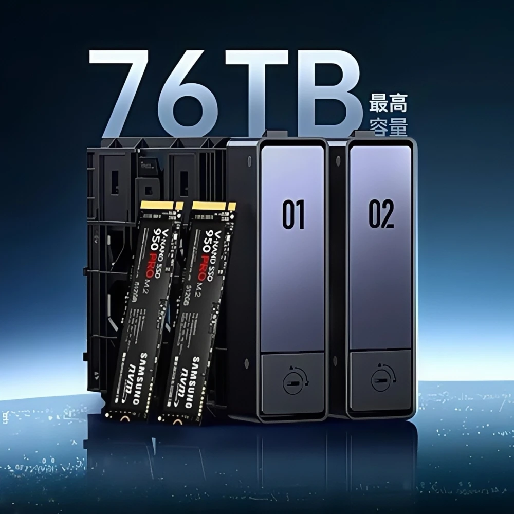 DXP2800 Intel N100 Quad Core 8 - огляд і ціна Sata Ssd