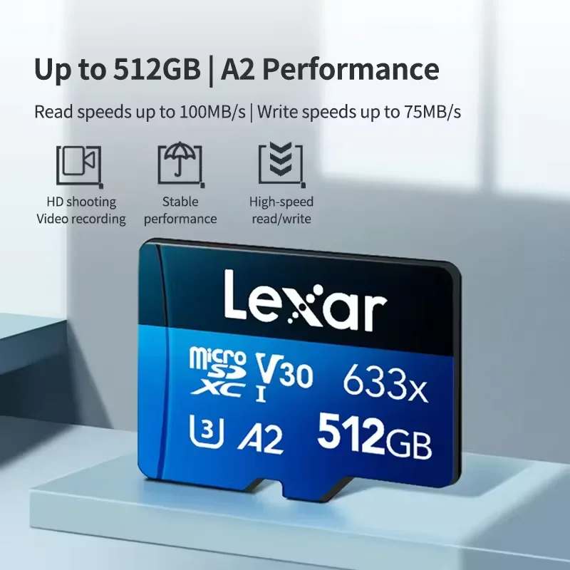 Lexar BLUE Series 633x High Sp - огляд і ціна Memory Card Ssd