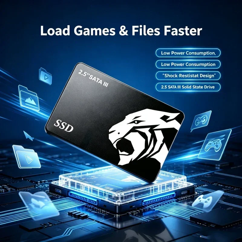 2026 New 2.5 Inch SATA III SSD - огляд і ціна Ssd 500Gb